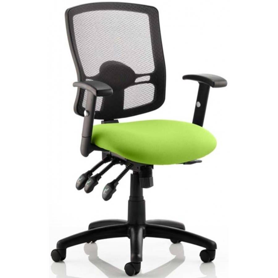 Portland 3 Bespoke Ergonomic Mesh Operator Chair